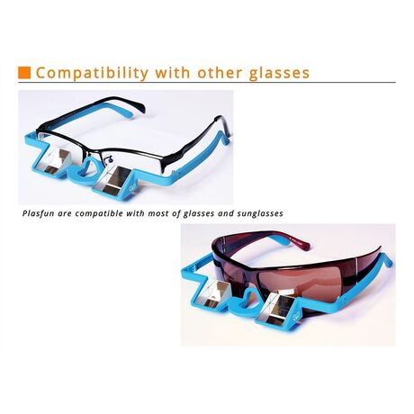 Y&Y Plasfun Bleu Γυαλιά για Ασφάλιση με Πρίσμα