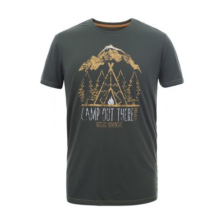 Berkley 585 Dark Olive Ανδρική Καλοκαιρινή Μπλούζα Icepeak