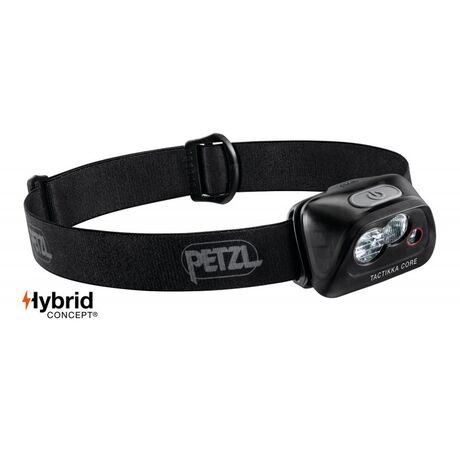 Actik Core Black Επαναφορτιζόμενος Φακός Κεφαλής Petzl
