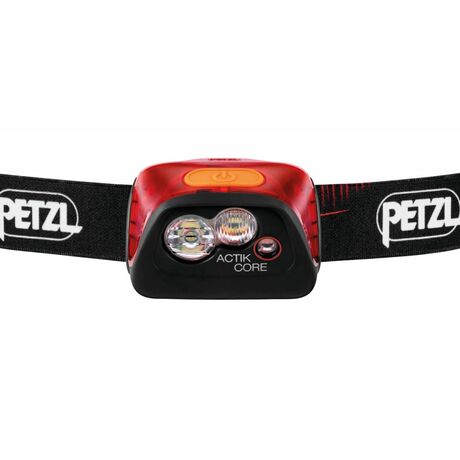 Actik Core Red Επαναφορτιζόμενος Φακός Κεφαλής Petzl