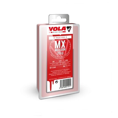 Κερί Vola Racing MX Red No Fluor 200g