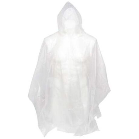 Heavy Duty Clear Poncho Co leisure