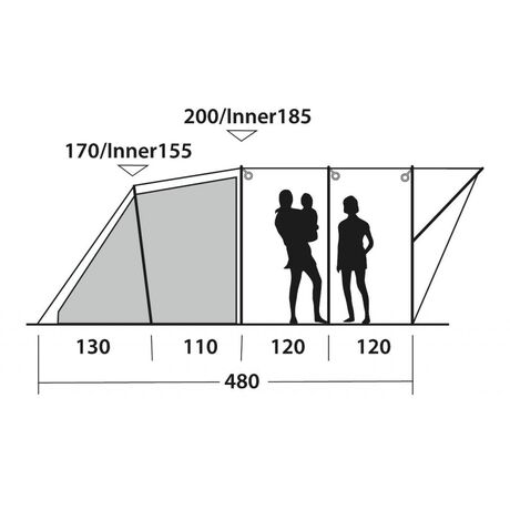 Tent Lawndale 500  Outwell