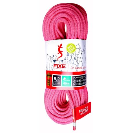 Dominator 9.2 80m Rosa Blanca Σχοινί Αναρρίχησης Fixe-Roca