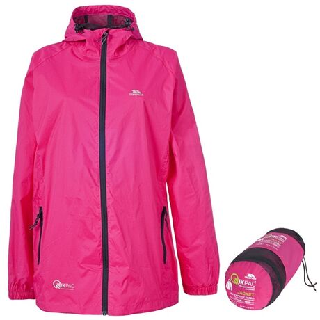 Qikpac Adults' Sasparilla Unisex Waterproof Packaway Jacket