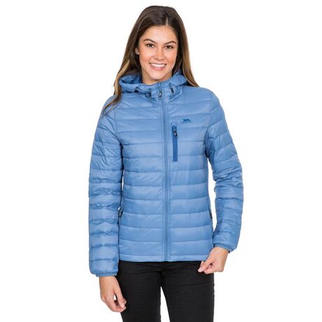 Arabel Denim Blue Indigo Women's Packaway Jacket Trespass
