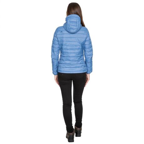 Arabel Denim Blue Indigo Women's Packaway Jacket Trespass