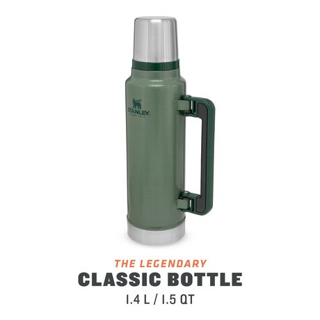 Stanley The Legendary Classic Bottle Hammertone Green 1.4lt Vacuum
