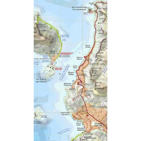 Kalimnos Hiking Map 1:25.000