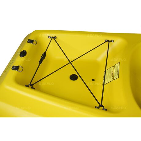 ΚΑΓΙΑΚ ΜΟΝΟΘΕΣΙΟ  SEAFLO ADULT+KID KAYAK YELLOW SF- 2002.012C