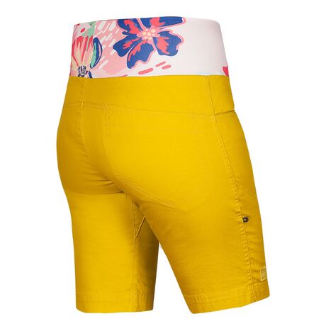 Sansa Shorts Yellow Antique Moss Γυναικείο Σορτς Αναρρίχησης Ocun