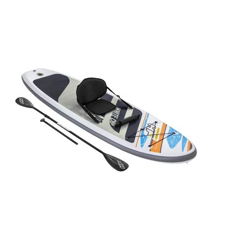 Σανίδα Sup HydroForce White Cap Bestway Set (3.05m x 84cm x 12cm)