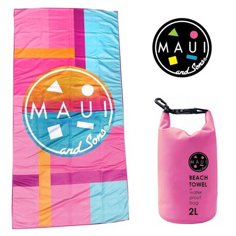 Maui & Sons Πετσέτα Θαλάσσης Microfiber Original Surf 180x90cm