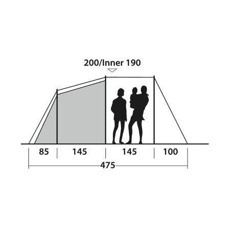 Outwell Dash 5 Tent
