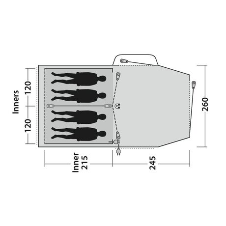 Outwell Springwood 4 Tent