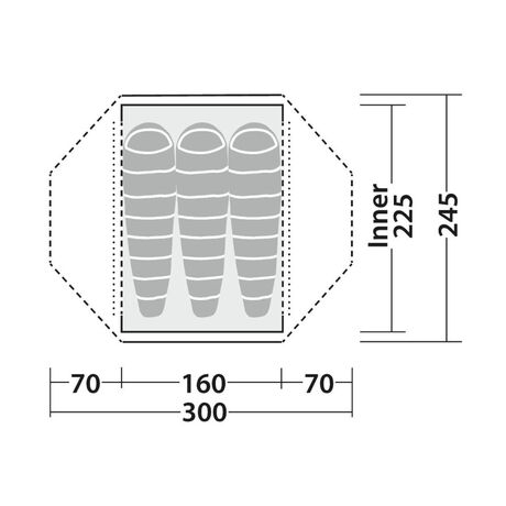 Robens Lodge Pro 3 Tent