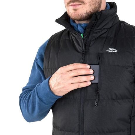 Clasp Black Ανδρικό Γιλέκο Trespass