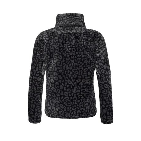 Prtpaco Leopard Black Γυναικεία Ζακέτα Fleece Protest