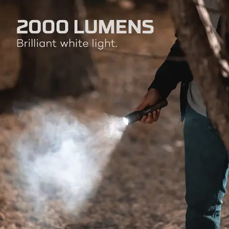 Davinci 2000 Lumens Επαναφορτιζόμενος Φακός Χειρός Nebo