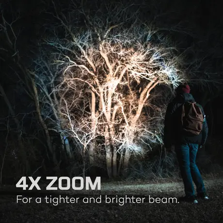 Davinci 2000 Lumens Επαναφορτιζόμενος Φακός Χειρός Nebo
