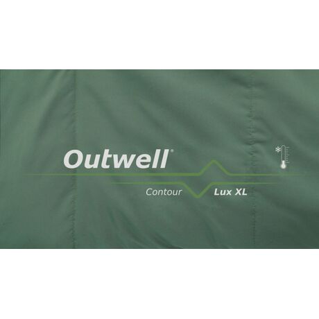 Contour Lux Green XL Sleepin Bag Outwell