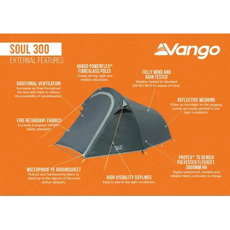 Tent Soul 300 Deep Blue Vango