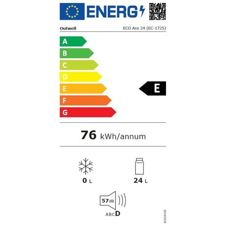 Ψυγείο ECO Ace Green 24L 12V/230V Outwell