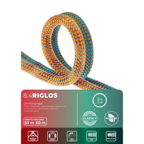 Riglos 8.4 60m Green Σχοινί Αναρρίχησης  Fixe-Roca