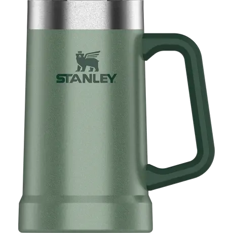 The Big Grip Beer Stein Hammertone Green 0.7lt Ποτήρι Μπύρας Θερμός Stanley