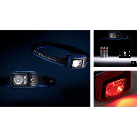 Φακός Κεφαλής  Spot 400 Graphite Black Diamond