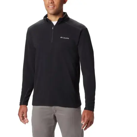 Klamath Range II Half Zip Black Ανδρική Μπλούζα Fleece Columbia