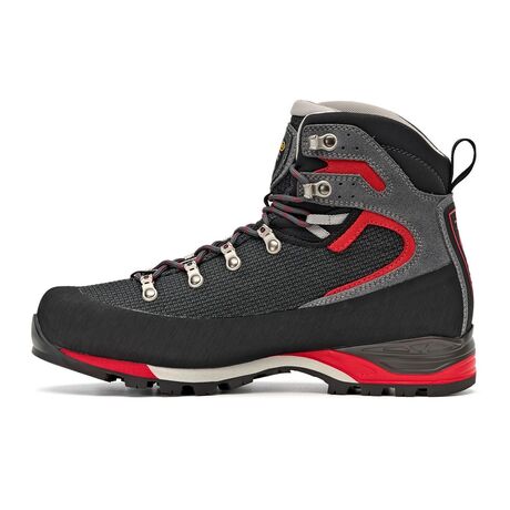 Ανδρικά Μποτάκια Πεζοπορίας Corax Gv Mm Black/Red Gore-tex Asolo