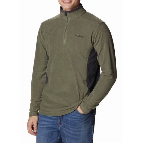 Ανδρική Μπλούζα Fleece Klamath Range II Half Zip Stone Green, Shark Columbia