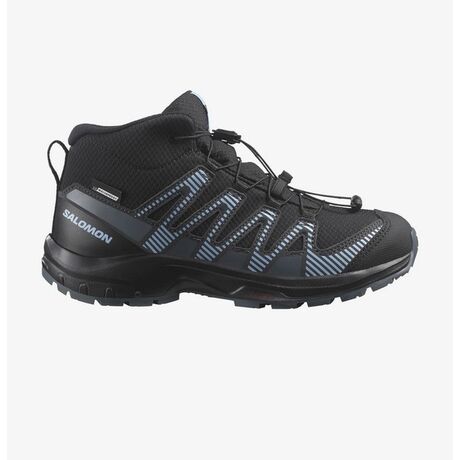 Ορειβατικά Μποτάκια XA Pro V8 Mid CSWP J Black Neptune Alaskan Blue Salomon