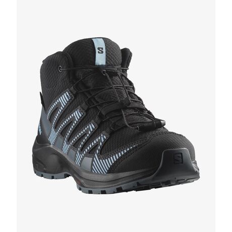 Ορειβατικά Μποτάκια XA Pro V8 Mid CSWP J Black Neptune Alaskan Blue Salomon