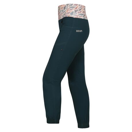 Ocun Sansa Pants Green Deep Women Climbing Pants