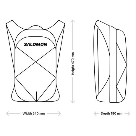 Σακίδιο Πλάτης Trailblazer 10 Black/ Alloy Salomon