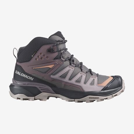 Γυναικεία Oρειβατικά Μποτάκια X Ultra 360 Mid Gtx Plum Kitten Salomon