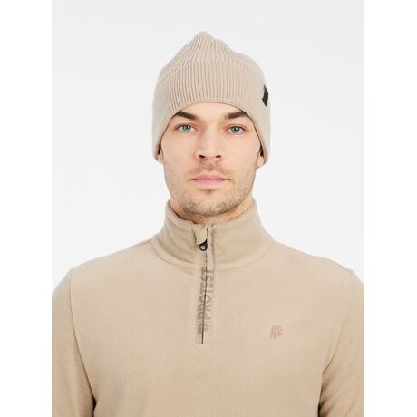 Men's Fleece Sweater Perfecto 1/4 Bamboobeige Protest