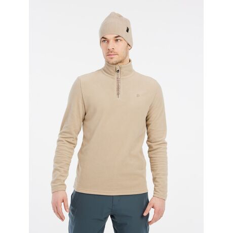 Men's Fleece Sweater Perfecto 1/4 Bamboobeige Protest