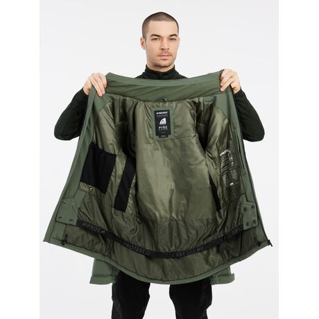 Men's Ski Jacket Prtdustan Thyme Protest