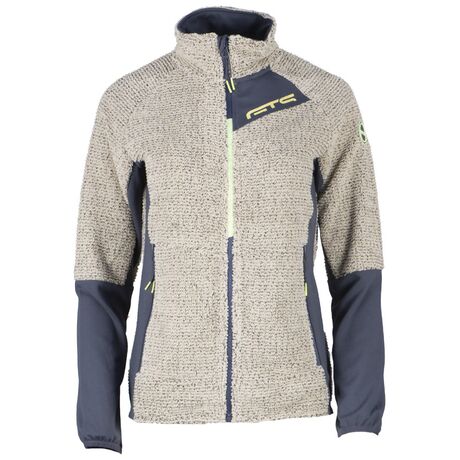 Jacket Waffle Highloft Ecru Women's Fleece Jacket GTS