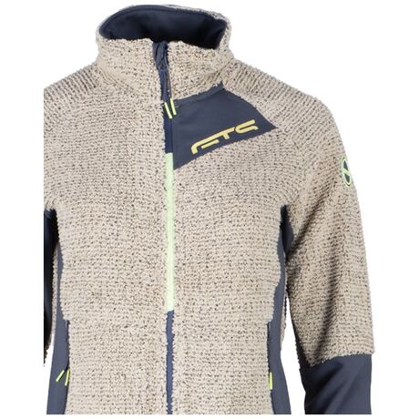 Jacket Waffle Highloft Ecru Women's Fleece Jacket GTS
