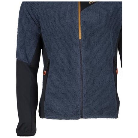 Jacket Waffle Highloft Petrol Men’s Fleece Jacket  GTS