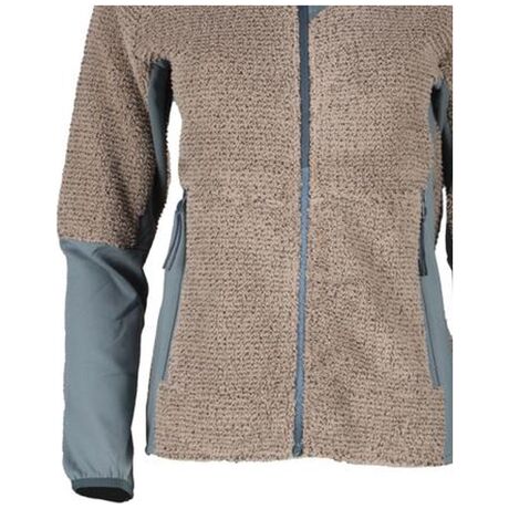 Jacket Waffle Highloft Taupe Women's Fleece Jacket GTS
