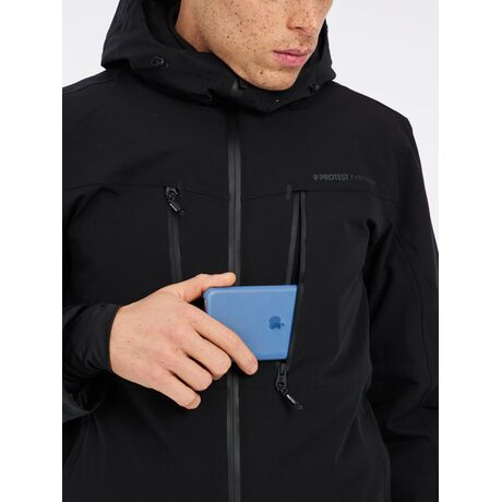 Men's Ski Jacket Prttimothy Black Protest