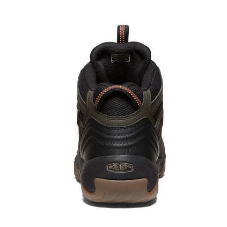 Ανδρικό Ορειβατικό Μποτάκι Headout Mid WP M-Black Olive/Fossil Orange Keen