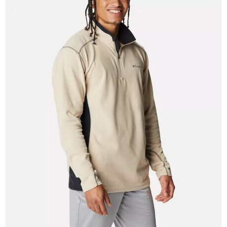 Klamath Range II Half Zip Ancient Fossil Men's Fleece Columbia