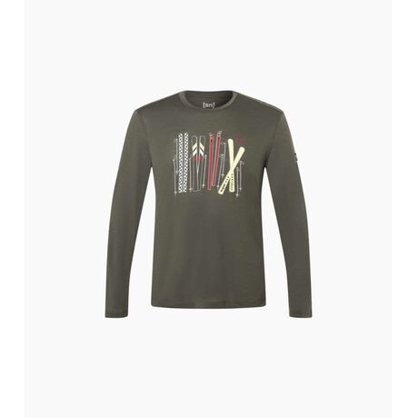 Ανδρική Μπλούζα FourSki LS Merino  Super Natural