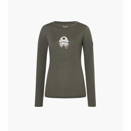 Γυναικεία Μπλούζα W Gogeanie LS Merino Super Natural